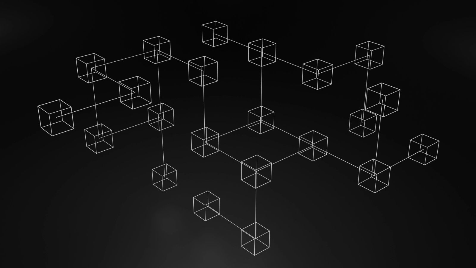 Abstract rendering of connected data blocks